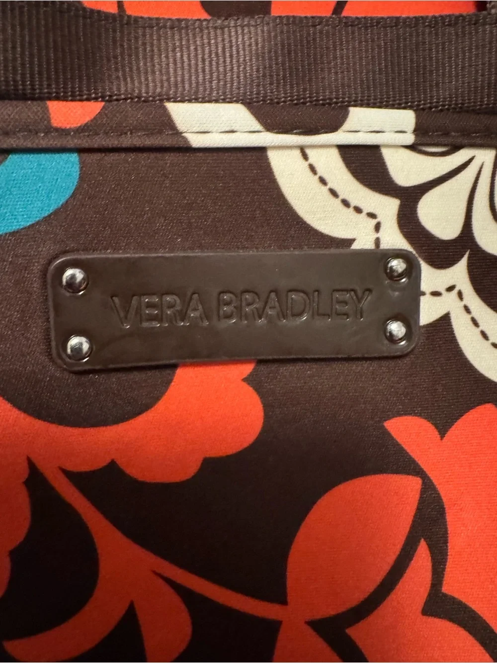 Vera Bradley Multicolor Floral 15in laptop Sleeve
